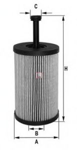 S 5032 PE SOFIMA Фільтр оливи1